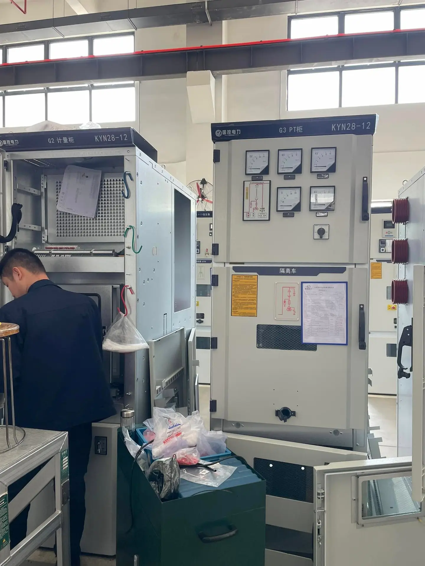 Huawei inverter unit installation