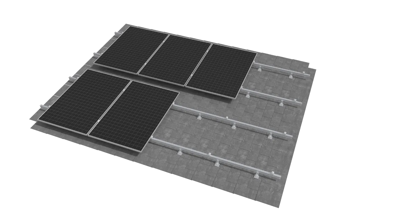 Asphalt Shingles Roof Solar System
