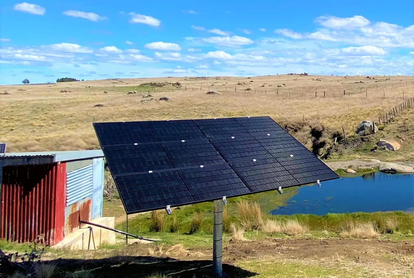 Instalación solar PostMount 6A