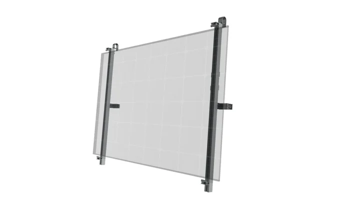 Productafbeelding 1 van verticale balkonzonnepaneelbrug